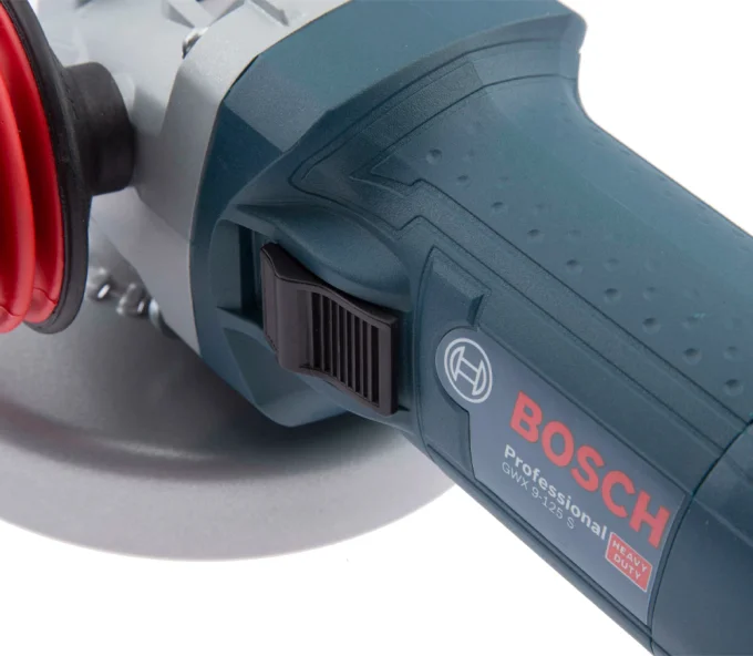 Угловая шлифмашина BOSCH GWX 9-125 S Professional B06017B2000 900вт 125мм-4