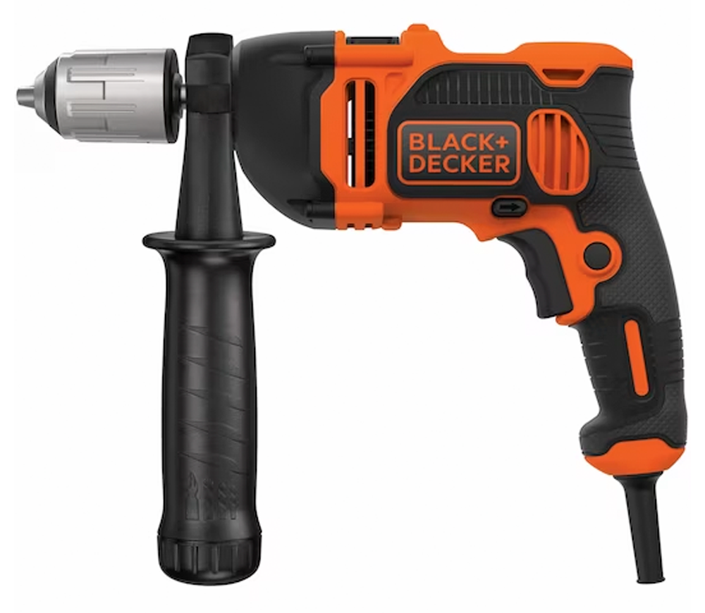 Mașină de găurit cu percutie BLACK&DECKER BEH850K 850w photo 2