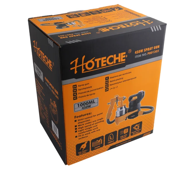 Краскопульт HOTECHE P801305 450вт 0.2бар-4