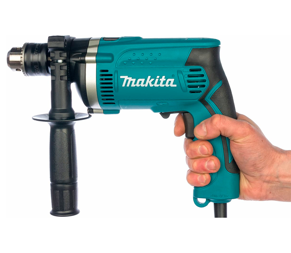Дрель ударная MAKITA HP1630 710вт photo 2