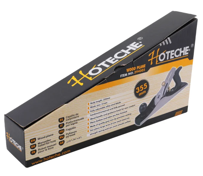 Рубанок ручной HOTECHE 394005 355мм 51мм-5