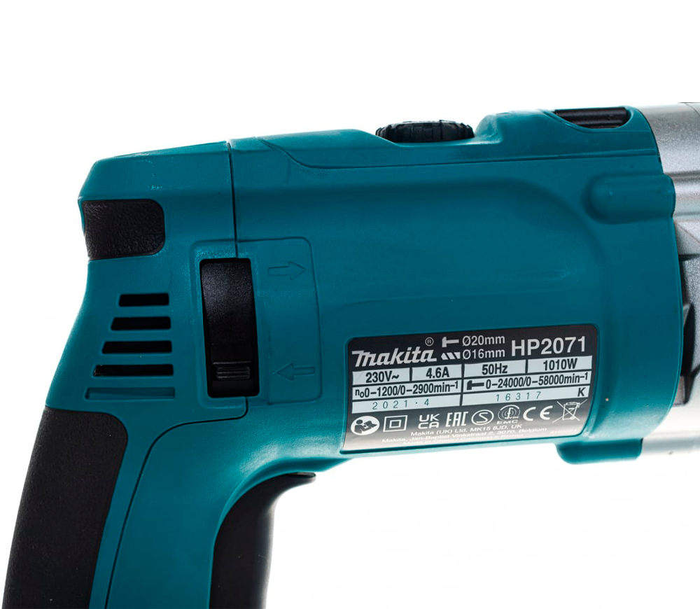 Дрель MAKITA HP2071 1010вт photo 3