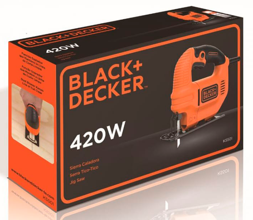 Fierăstrău pendular BLACK&DECKER KS501-XK 400w photo 4