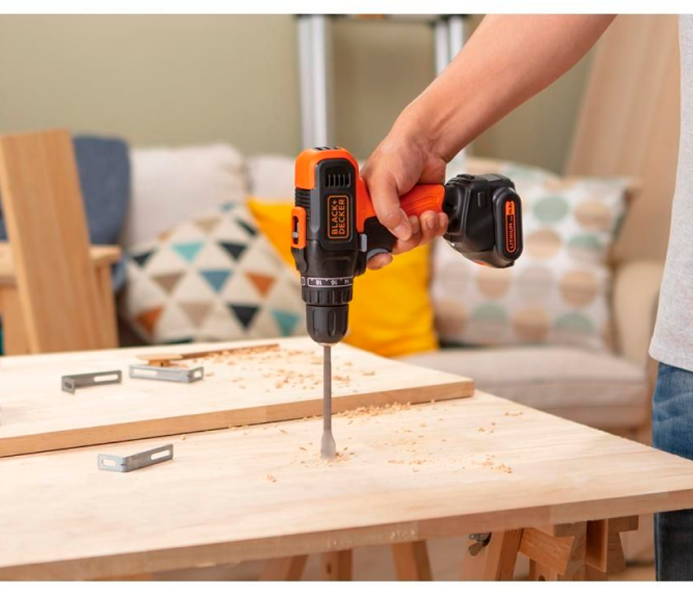 Mașină de înșurubat cu acumulator BLACK&DECKER BCD7122CK 10.8V 1.5Ah photo 4