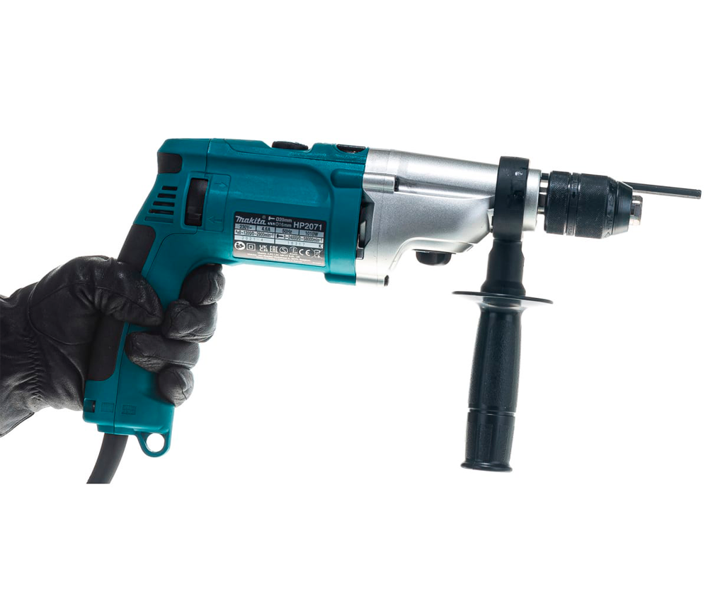 Дрель MAKITA HP2071 1010вт photo 5