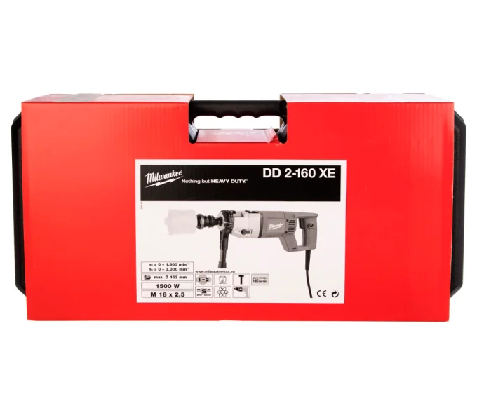 Дрель для сухого алмазного сверления Milwaukee MILWAUKEE DD2-160XE 1500вт-7
