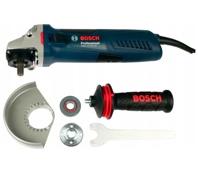 Угловая шлифмашина BOSCH GWS 19-125 CIE 1900вт 125мм-7