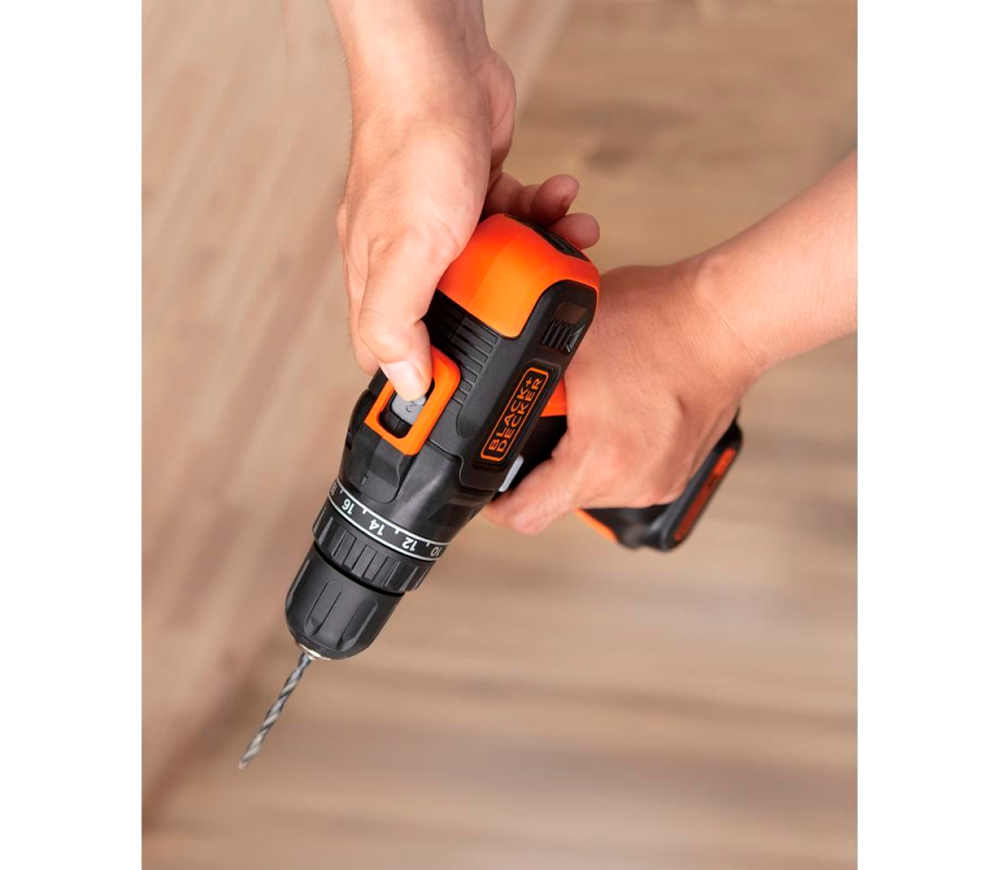 Mașină de înșurubat cu acumulator BLACK&DECKER BCD7122CK 10.8V 1.5Ah photo 6