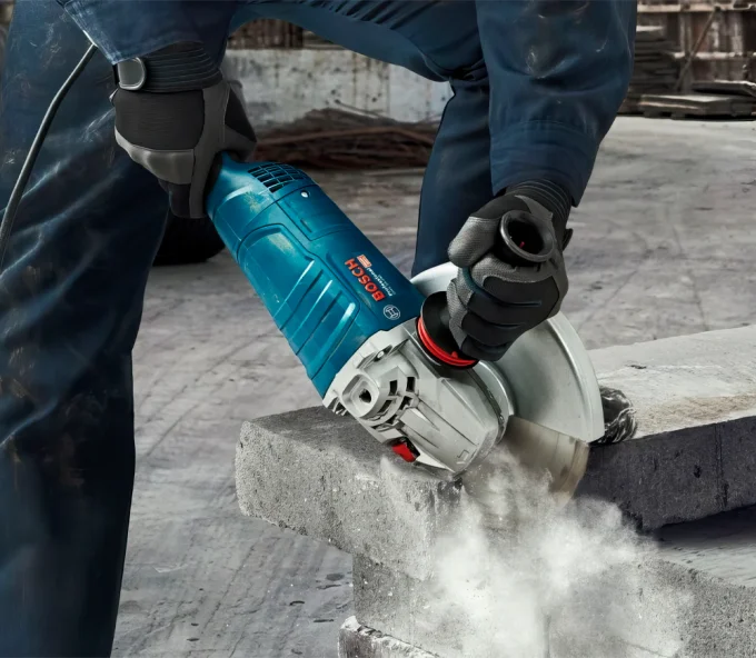 Угловая шлифмашина BOSCH GWS 24-230 P 2400вт 230мм-5
