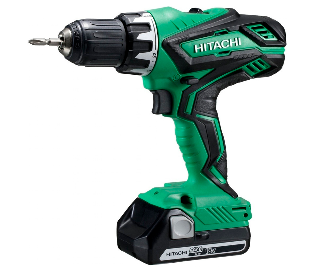 Шуруповерт аккумуляторный HIKOKI DS18DJLWV 18В 2.5Ач photo