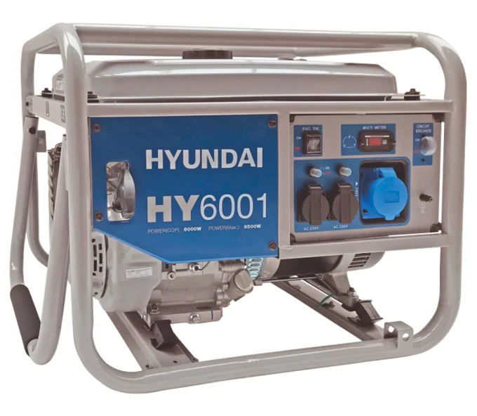 Generator electric HYUNDAI HY6001 6.6kw Benzină AVR-1
