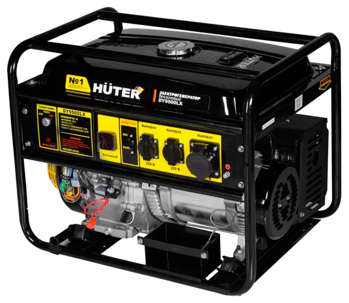 Электрогенератор HUTER DY9500LX 64/1/40 8квт Бензин AVR-1