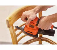 Шлифмашина эксцентриковая BLACK&DECKER BEW200 250вт 125мм-10