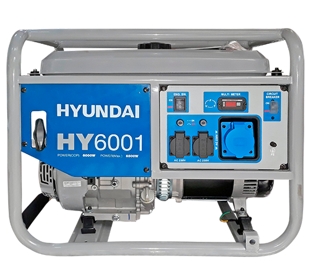 Generator electric HYUNDAI HY6001 6.6kw Benzină AVR photo 0