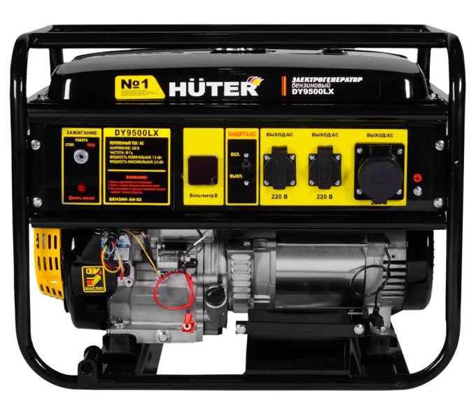 Электрогенератор HUTER DY9500LX 64/1/40 8квт Бензин AVR-2