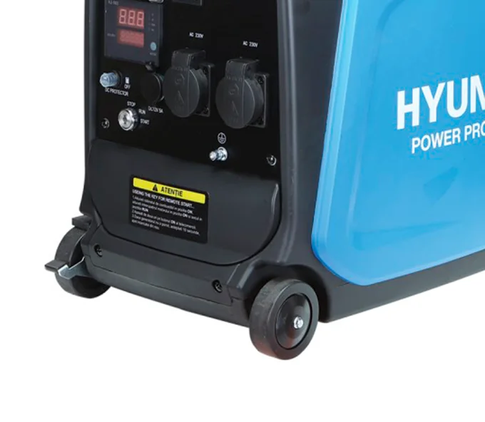 Generator electric HYUNDAI HY3500XSE 3.5kw Benzină Invertor-3