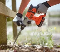 Перфоратор аккумуляторный BLACK&DECKER BCD900E2K 1.2Дж 18В 2.5Ач-3