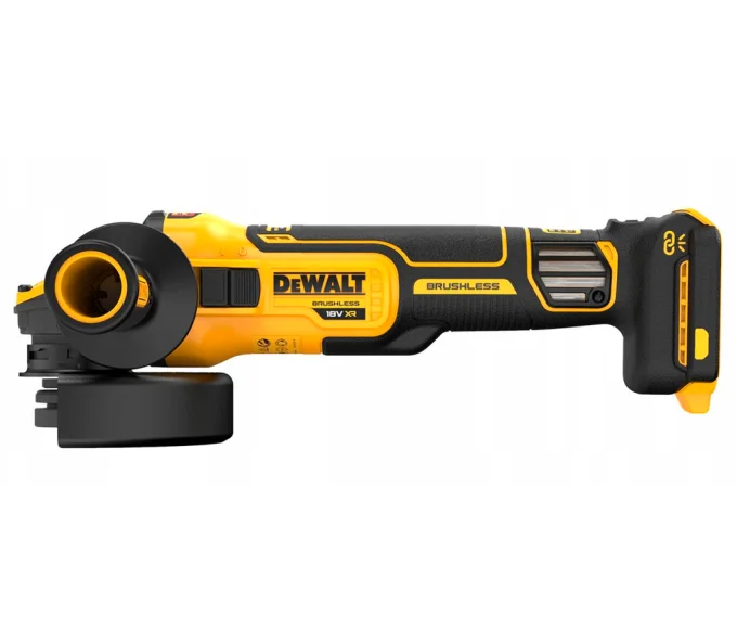 Угловая шлифмашина аккумуляторная (без аккумуляторов) DEWALT DCG409VSNT 125мм 18-54В-3