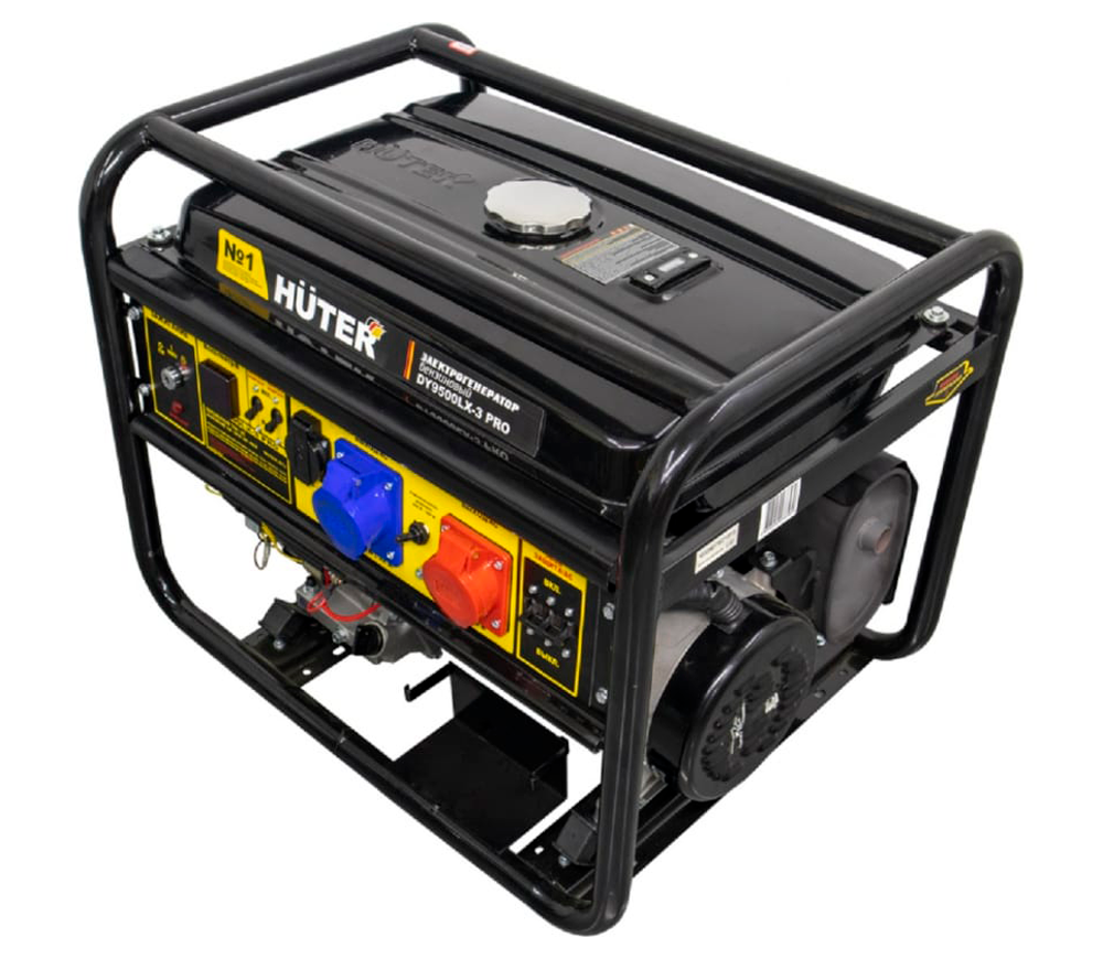 Generator electric HUTER DY9500LX-3 PRO 64/1/77 8kw Benzină AVR photo 2