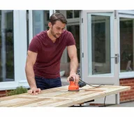 Шлифмашина эксцентриковая BLACK&DECKER BEW210 240вт 125мм-4