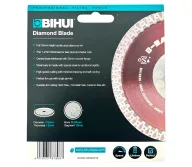 Disc de tăiat cu diamant BIHUI DCDA115 115mm turbo Cermică/Marmura/Granit-4