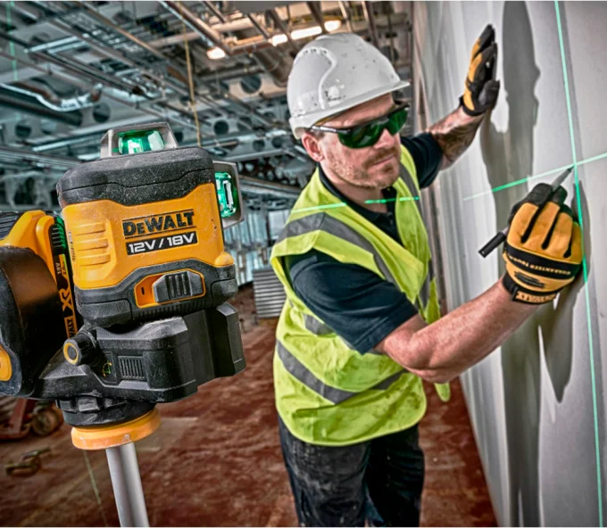 Nivelă cu laser DEWALT  DCE089NG18-XJ 3fascicole 35m-5