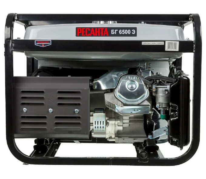 Generator electric RESANTA БГ 6500 Э 64/1/46 5.5kw Benzină AVR-5
