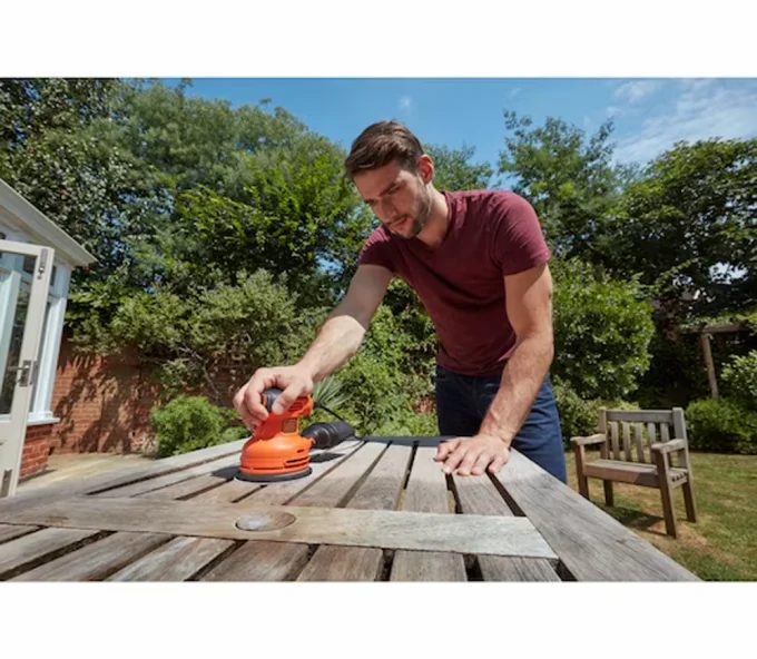 Шлифмашина эксцентриковая BLACK&DECKER BEW210 240вт 125мм-5