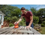 Шлифмашина эксцентриковая BLACK&DECKER BEW210 240вт 125мм-5