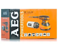Шлифмашина эксцентриковая AEG EX 125 ES 300вт 125мм-7
