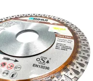 Disc de tăiat cu diamant BIHUI DCDA115 115mm turbo Cermică/Marmura/Granit-5