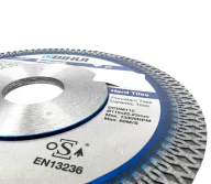 Disc de tăiat cu diamant BIHUI DCDM115 115mm turbo Cermică/Marmura/Granit-5
