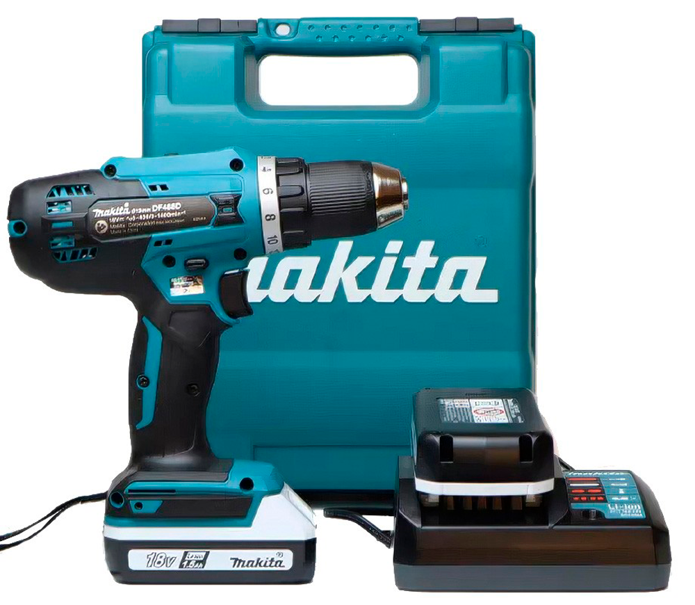 Шуруповерт аккумуляторный MAKITA DF488D002 18В 1.5Ач photo 4