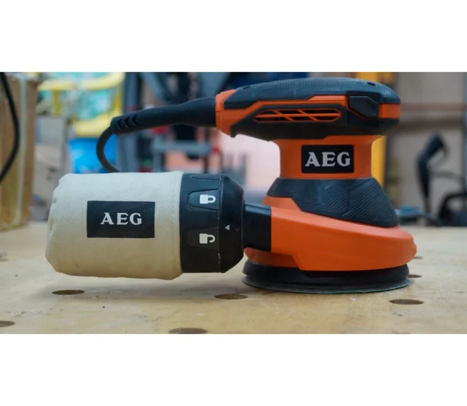 Шлифмашина эксцентриковая AEG EX 125 ES 300вт 125мм-8
