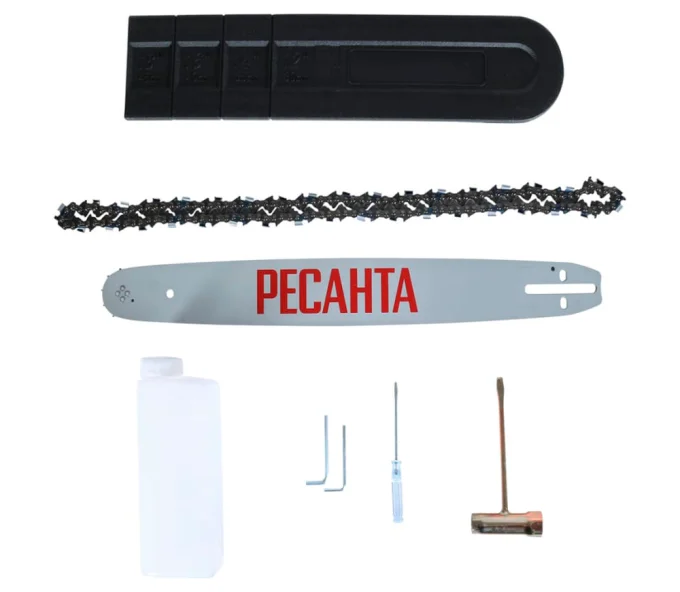 Fierăstrău cu lanț pe benzină RESANTA 70616 450mm 52cm3-8
