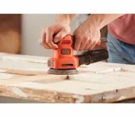 Шлифмашина эксцентриковая BLACK&DECKER BEW200 250вт 125мм-8