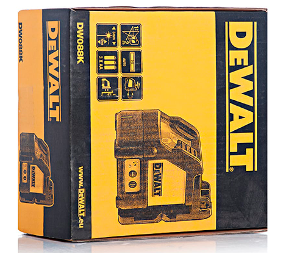Лазерный уровень DEWALT  DW088K 2луча 10m photo 6