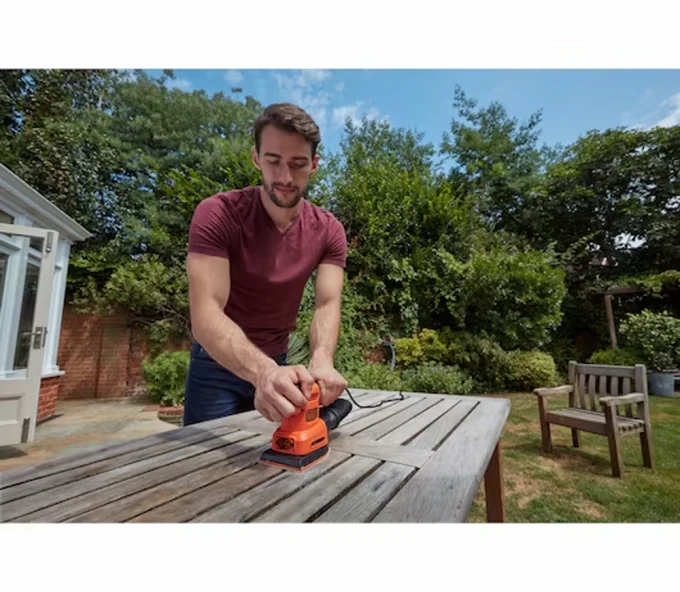 Шлифмашина эксцентриковая BLACK&DECKER BEW200 250вт 125мм-9