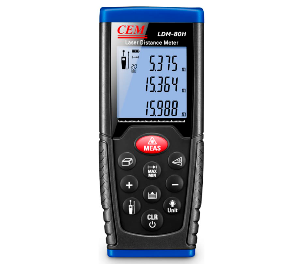 Telemetru CEM LDM-80H 80m IP54 photo