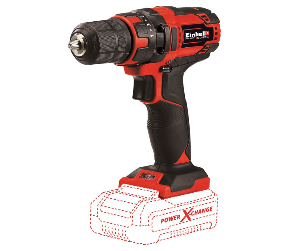 Mașină de înșurubat cu acumulator (fără baterii) EINHELL TC-CD 18/35 Li - Solo 18V photo