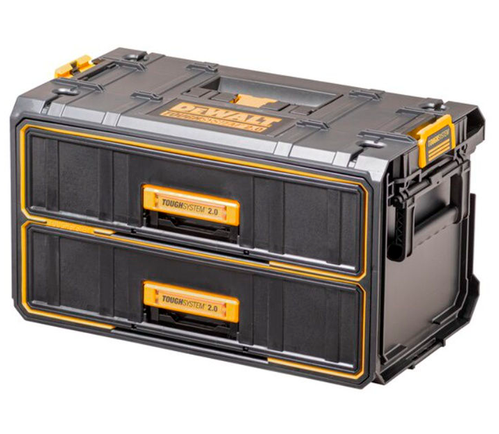 Cutie pentru scule DEWALT TOUGHSYSTEM 2.0 2 Drawer Module DWST83529-1 Plastic photo