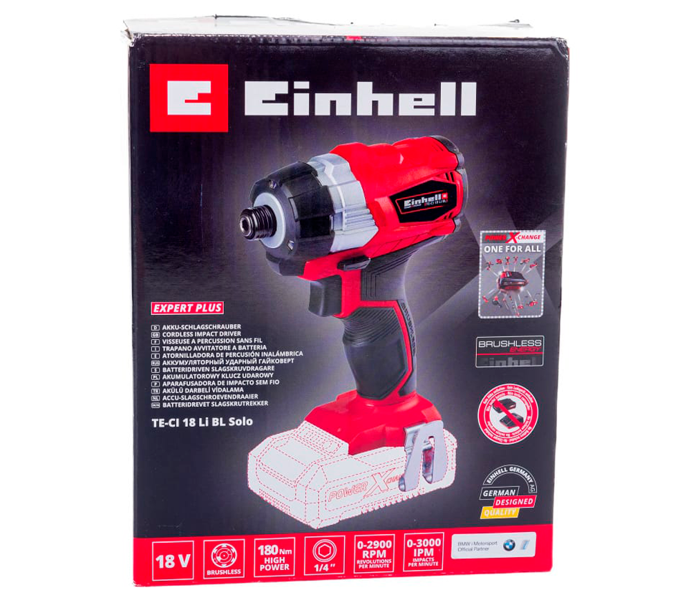 Шуруповерт аккумуляторный (без аккумуляторов) EINHELL TE-CI 18 XPWR SOLO 18В photo 9