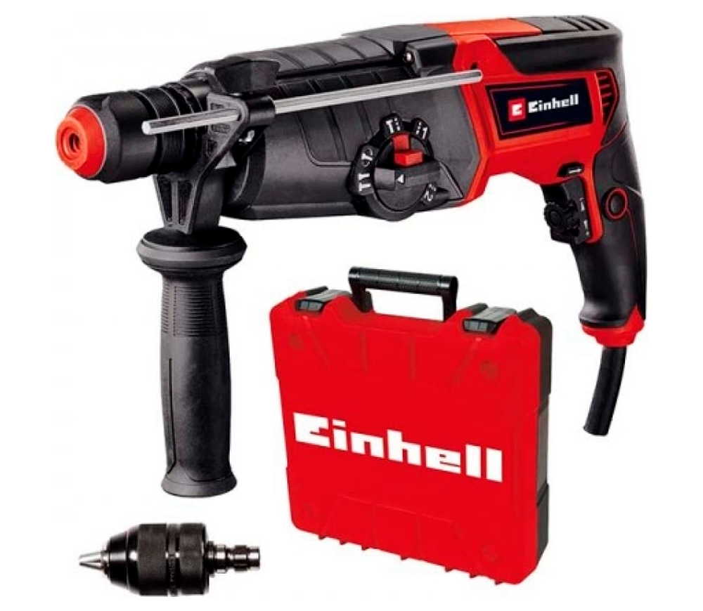 Перфоратор EINHELL Home TH-RH 900вт SDS-Plus/Быстрозажимной photo 0