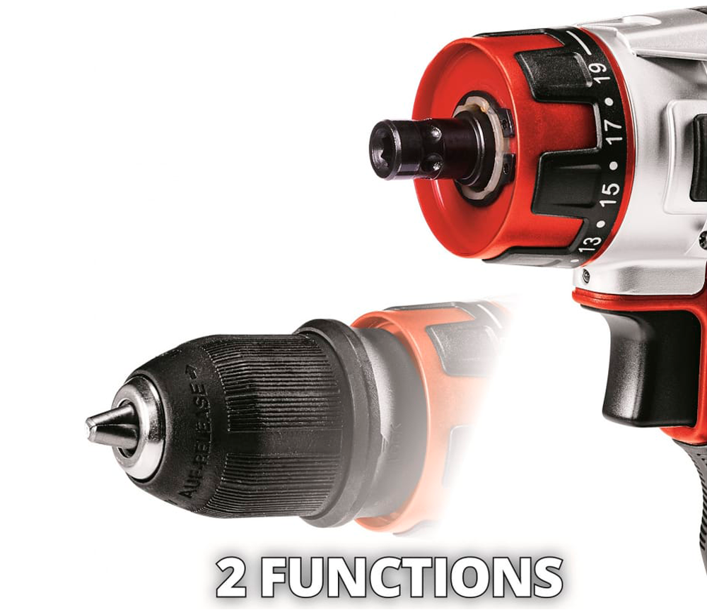 Mașină de înșurubat cu acumulator EINHELL TE-CD 12/1 X-Li 12V 2Ah photo 0