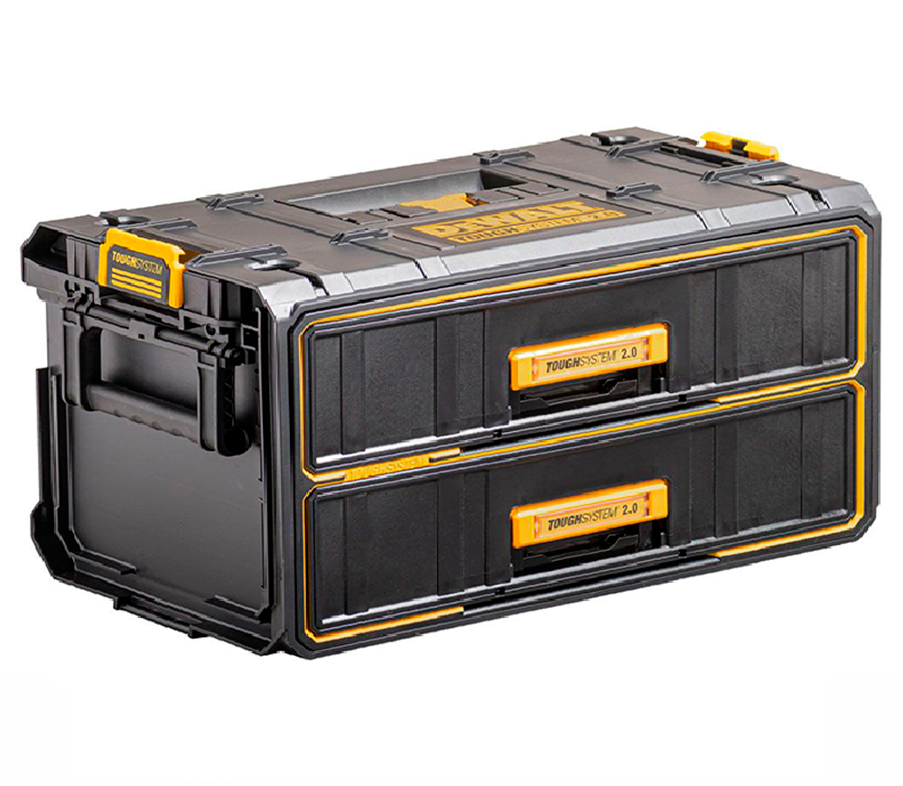 Cutie pentru scule DEWALT TOUGHSYSTEM 2.0 2 Drawer Module DWST83529-1 Plastic photo 0