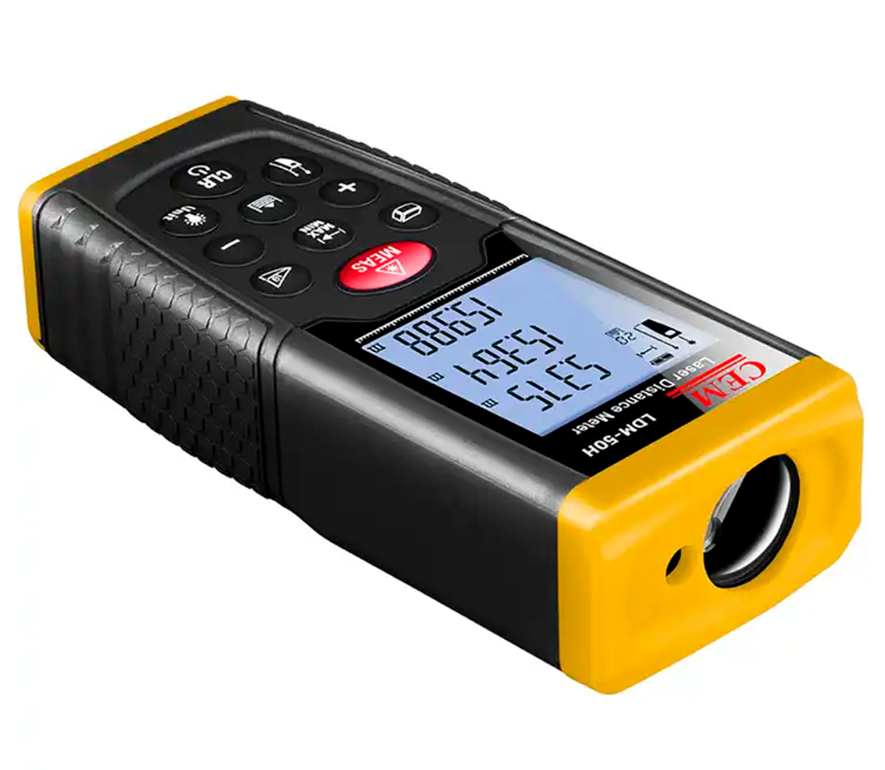 Telemetru CEM LDM-50H 50m IP54 photo 1