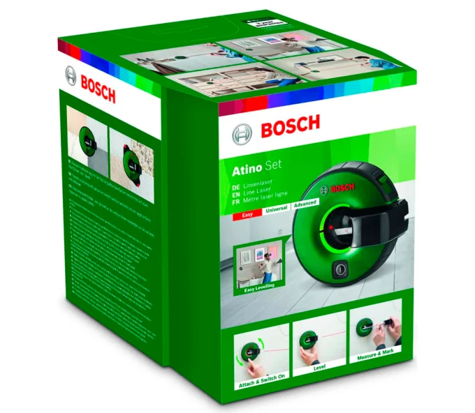 Nivelă cu laser BOSCH Bosch Atino Set B0603663A01 1fascicole 1.7m-3
