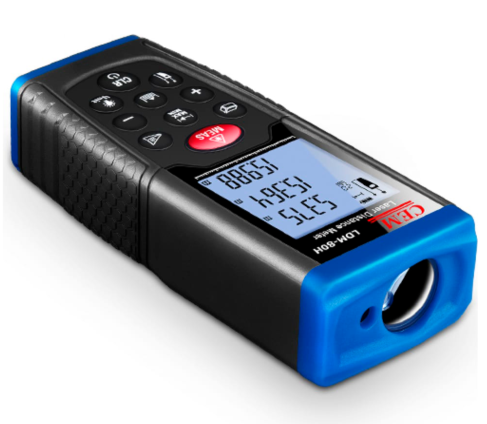 Telemetru CEM LDM-80H 80m IP54 photo 2