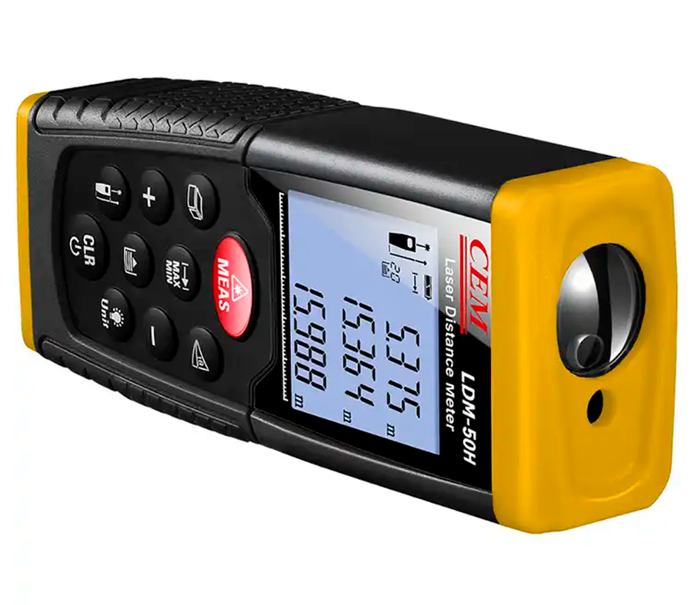Telemetru CEM LDM-50H 50m IP54 photo 2