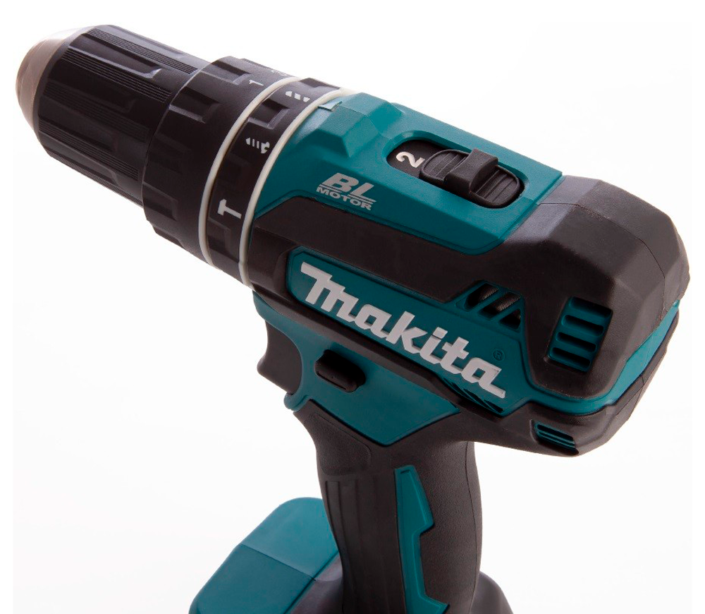 Mașină de înșurubat cu acumulator MAKITA DHP485RFJ 18V 3Ah photo 2